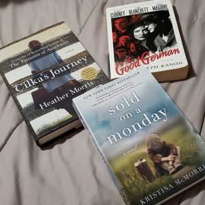 3 World War II books. 1 hard back. 2 soft covers